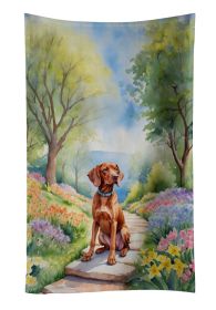 Vizsla Spring Path Kitchen Towel Dish Cloths Guest Hand Towel Decorative Bathroom Towel for Face,Tea, Dishcloth, Kitchen and Bath