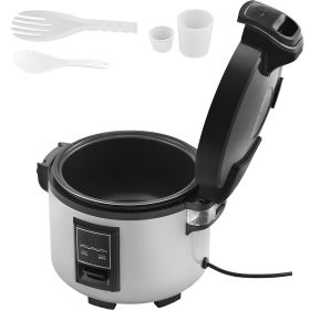 Commercial Rice Cooker, 60-Cup Rice Cooker, 13.74 Qt / 13 Liter Large Rice Cooker and Warmer with Nonstick Inner Pot (Default: Default)